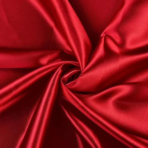 VDS Tela de Satén Premium - 1 yarda - 45 pulgadas de ancho, paño de satén sedoso Charmeuse brillante y suave, ideal para decoración de boda, forros,