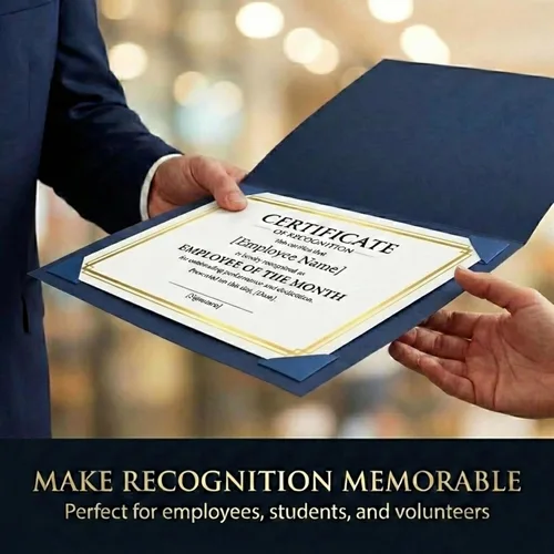 Miniatura 5 de PaperDirect Certificados de especialidad imperial de papel de aluminio – 50 hojas de papel blanco de 38 libras, 8½ x 11 pulgadas, borde doble