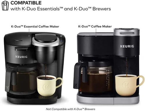 Miniatura 2 de Filtro de café reutilizable Keurig K Duo para K-Duo Hot & Iced(Gen 2), K-Duo Essentials y K-Duo Brewers Machine, cesta de café molido de malla