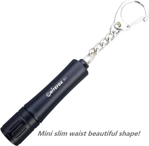 Miniatura 2 de K1 Mini llavero AAA linterna de alto brillo 150 lúmenes pequeño bolsillo linterna pluma luz portátil compacta EDC luz para caminar todos los días