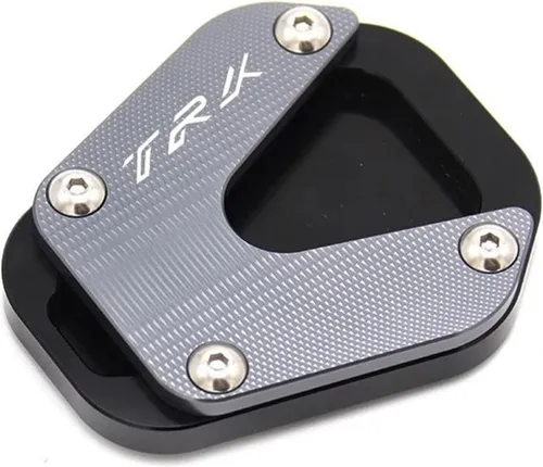 Miniatura 14 de Motorcycle Kickstand Extension Pad for Benelli TRK502 TRK 502 2020 2021 Foot Side Stand Support Plate Enlarger (Color : B Black)