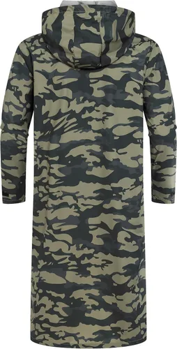 Miniatura 5 de COOFANDY Chaqueta impermeable para hombre con capucha, impermeable, ligera, activa, larga
