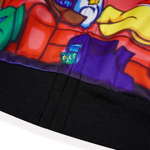Miniatura 4 de Sudadera con capucha con estampado de juego para niños, suéter para niños de 5 a 10 años