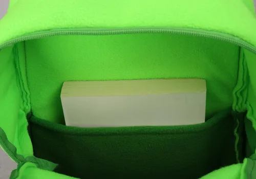 Miniatura 4 de DAZCOS Mochila de cosplay con bolsa verde para disfraz de anime (verde)