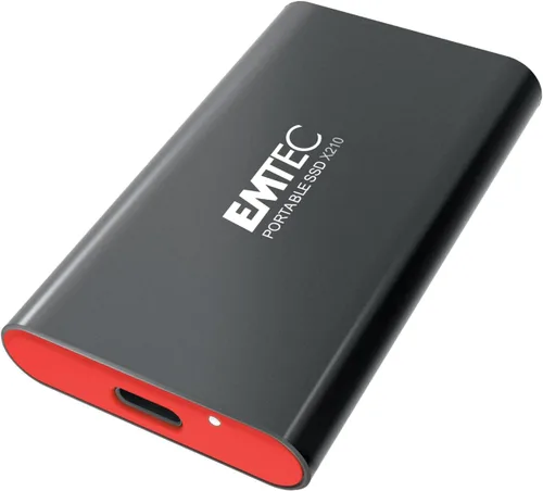 Emtec Unidad de estado sólido portátil (SSD) X210 Elite SATA III de 512 GB con tecnología NAND ECSSD512GX210