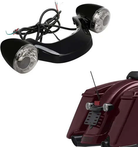 Miniatura 8 de TCT-MOTORPARTS Barra de luz de freno LED trasera para Harley Street Glide FLHX Special FLHXS Road King Glide 2010-2025 2023 2022