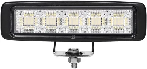 Miniatura 6 de barra de luz de 6 pulgadas de 72W, 5000 lms, luces antiniebla de reversa y respaldo para tractor, limpieza de nieve, camión, barco, SUV, ATV, 12/24V