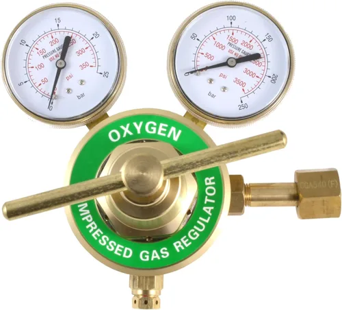 Miniatura 5 de SÜA - Regulador de alto caudal para gas inerte - Conexión de entrada: CGA580 - Conexión de salida: 1/2" Hembra NPT