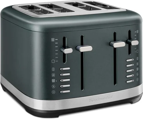 Miniatura 6 de Tostadora KitchenAid de 4 rebanadas, KMT4109BK, Hierro fundido Negro
