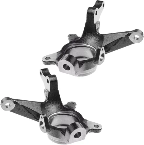 Miniatura 76 de Detroit Axle - Nudos de dirección delanteros de 2.5L de 2 piezas para Toyota 12-17 Camry, 2 nudos de dirección y conjunto de rodamiento de rueda