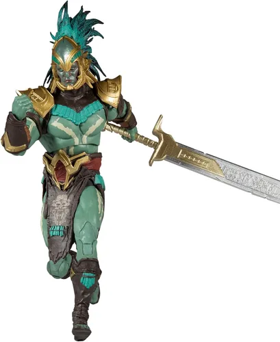 Miniatura 6 de McFarlane Toys Mortal Kombat Kotal Kahn - Figura de acción de 7 pulgadas con accesorios