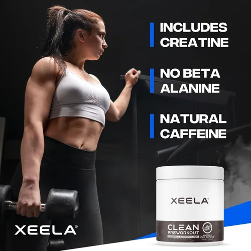 Miniatura 5 de XEELA Preentrenamiento - Limpio y probado - Sin nerviosismo, seguro y natural - Aumenta la energía termogénica, la concentración y la resistencia