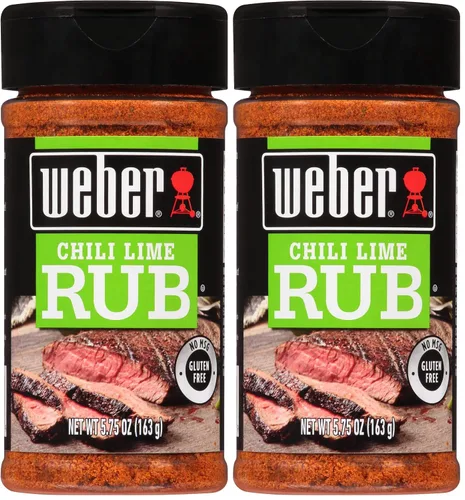 Miniatura 11 de Weber Chili Lime Rub, 5.75 oz
