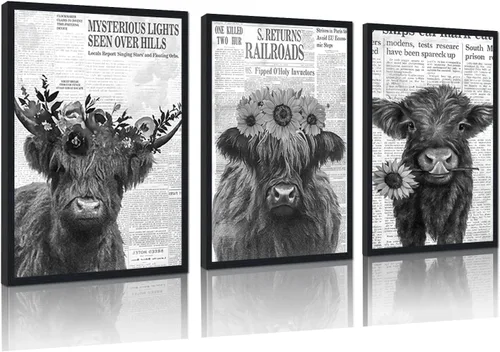 Miniatura 36 de 3 piezas modernas de lienzo de león de animales salvajes, pinturas de retratos de familia de leones, decoración de pared, obras de arte de sala
