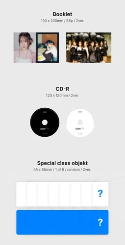 Miniatura 3 de tripleS - Mini álbum LOVElution [MUHAN] (2 ver. SET)