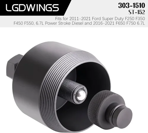 Miniatura 5 de Herramienta removedor de sello del cigüeñal delantero 303-1510, se adapta a Ford Super Duty 2011-2021 F250 F350 F450 F550, 6.7L Power Stroke Diesel