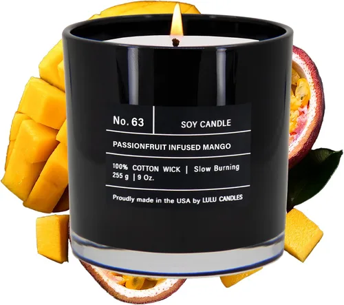 Miniatura 63 de Lulu Candles Sweet Pea, Jasmine & Apple Vela perfumada en tarro de soja de lujo Vertida a mano en los Estados Unidos Altamente perfumada