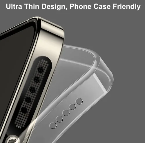 Miniatura 5 de Cubierta antipolvo para altavoz para iPhone 17/16 Pro Max, 16 Pro, 15 Pro, 15 Pro Max, protector de altavoz para iPhone, cubierta adhesiva