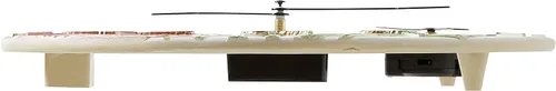 Miniatura 2 de Taylor Reloj y termómetro de poliresina de hibisco rosa para interiores y exteriores, decoración del hogar para jardín, patio, piscina y áreas