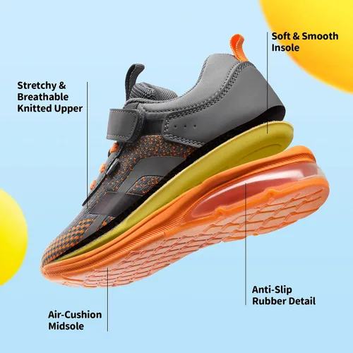 Miniatura 3 de DREAM PAIRS Zapatos para niños y niñas tenis para correr o correr