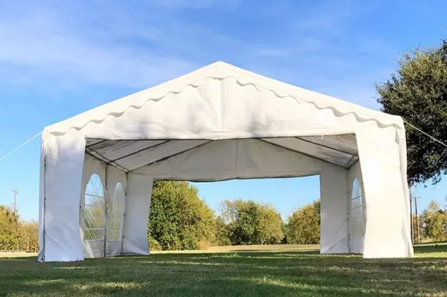 Miniatura 9 de Delta Carpas de polietileno económicas de 20 x 16 pies para fiestas, carpas para fiestas al aire libre, refugio de eventos de fiesta de boda