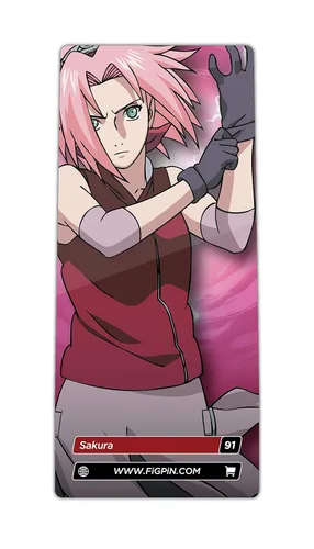 Miniatura 2 de FiGPiN Naruto Shippuden: Sakura - Collectible Pin with Premium Display Case
