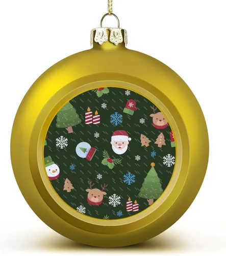 Miniatura 32 de Boobs Funny Shatterproof Matte Christmas Balls for Tree Wreath Home Decor 1PCS