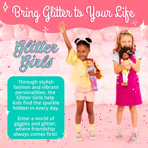 Miniatura 6 de Glitter Girls Accesorios para muñecas de 14 pulgadas - Juego de cachorros navideños - Juego de accesorios de 18 piezas y felpa de 6 pulgadas - Cama