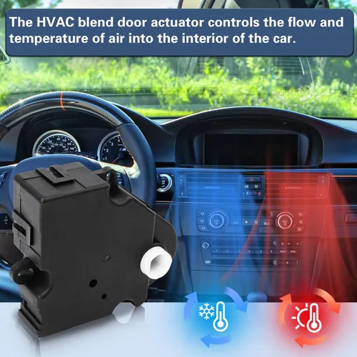 Miniatura 6 de Actuador de puerta de mezcla HVAC compatible con Chevy Avalanche Suburban Tahoe Silverado 1500 2500 3500 GMC Sierra Yukon XL Cadillac Escalade H2