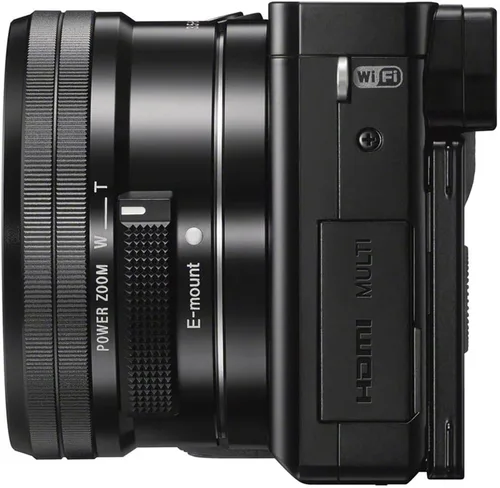 Miniatura 4 de Sony Cámara sin espejo Alpha a6000 con lente de 0.630-1.969 in (ILCE6000L/B) + kit de filtro + tarjeta de 64 GB + 2 baterías NPF-W50 + lector