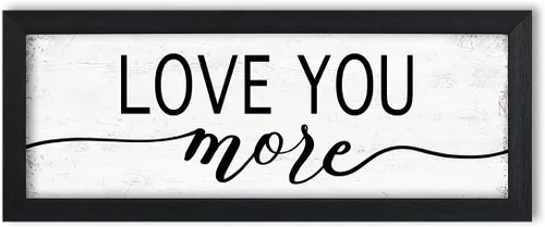 Miniatura 16 de YPY Letrero con texto en inglés "Always Kiss Me Goodnight" (Always Kiss Me Goodnight): pintura que absorbe el sonido, arte de pared – Decoración