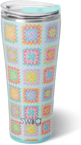 Miniatura 9 de Swig Life - Vaso aislante de 22 onzas, vaso de viaje para café con tapa, taza de café para viaje compatible con portavasos, de acero inoxidable