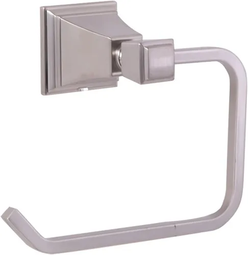 Design House 560466 Torino Classic Modern - Toallero de pared para baño, cocina, níquel satinado