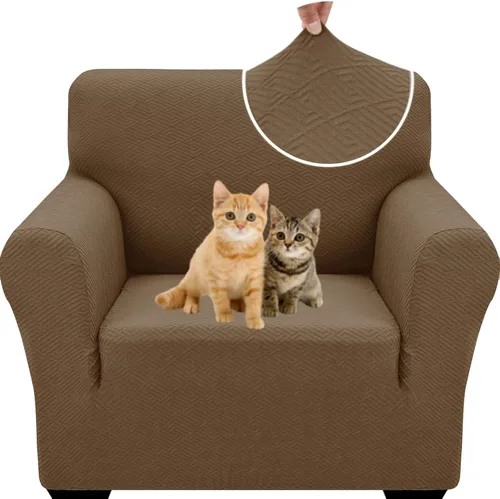 Miniatura 32 de XINEAGE Fundas elásticas nuevas para sillón 2025, 1 pieza, protector para silla de sala de estar, funda gruesa y suave con parte inferior elástica