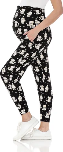 Miniatura 14 de Leggings Depot Pantalones de maternidad para mujer, sobre el vientre, pantalones deportivos casuales para descansar