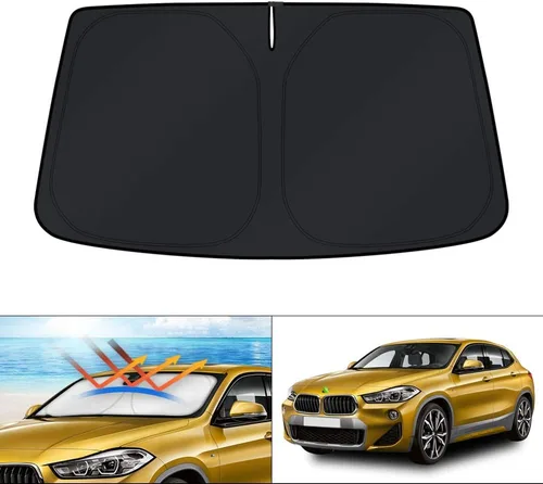 Miniatura 177 de KUST - Parasol plegable para parabrisas para Ford Ranger, accesorios 2019-2025 2026, parasol personalizado para ventana, protector solar plegable