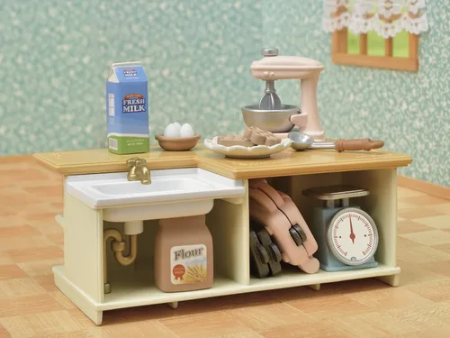 Miniatura 5 de Época (EPOCH) Sylvanian Families Muebles para Cocina de Isla