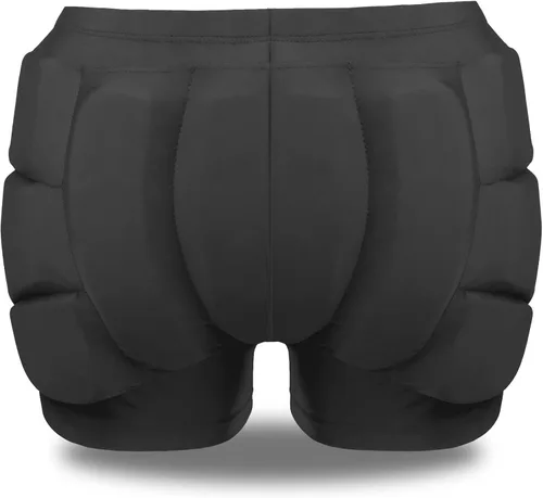 Miniatura 8 de Reomoto Almohadillas de protección de cadera para niños, pantalones cortos de esquí, patinaje, snowboard, almohadillas de protección de cadera