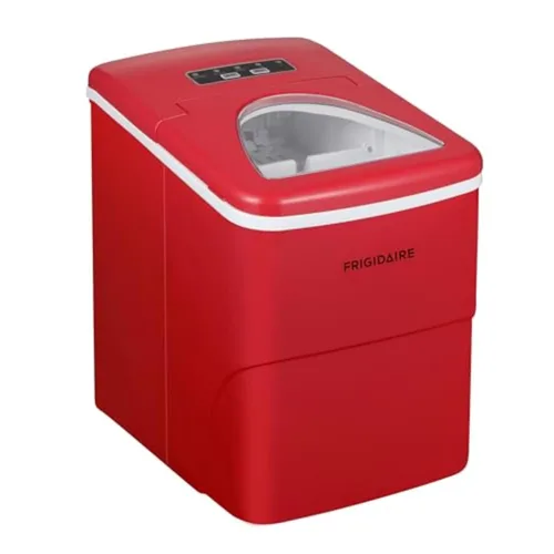 Miniatura 10 de Frigidaire, Máquina de hielo compacta portátil de 26 libras, máquina para hacer hielo, negro, blanco, mediano