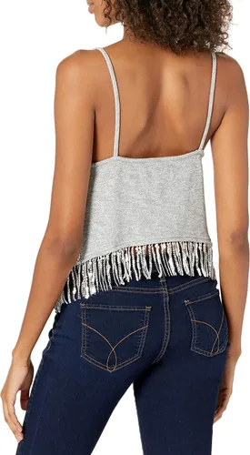 Miniatura 2 de KENDALL + KYLIE Men's Handkerchief Top with Sequin Fringe-Tienda Exclusive