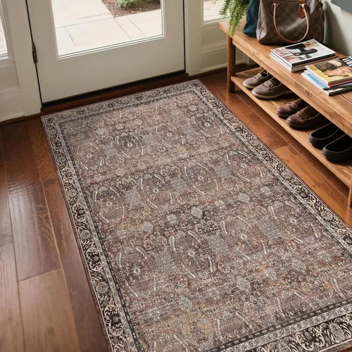 Miniatura 39 de Alfombra de Pasillo Lavable 3x10: Corredores Largos Antideslizantes para Pasillo - Alfombra Ultradelgada para Piso Interior para Cocina Entrada
