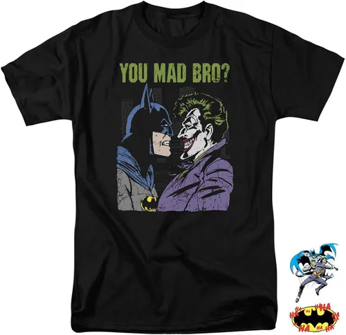 Miniatura 2 de Batman Vs.The Joker You Mad Bro Camiseta y pegatinas