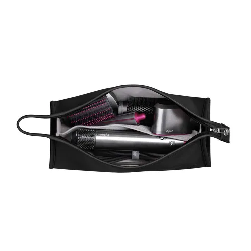 BUBM Bolsa de almacenamiento de viaje compatible con Dyson Airwrap Styler, sistema Shark Flexstyle Air Styling y secado, organizador portátil para