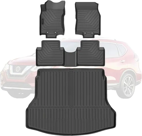 Miniatura 60 de Revestimientos de suelo para Acura ADX y Honda HR-V 2023-2026 TPE 2023-2026 TPE protección para todo tipo de clima, tapetes de primera y 2ª fila