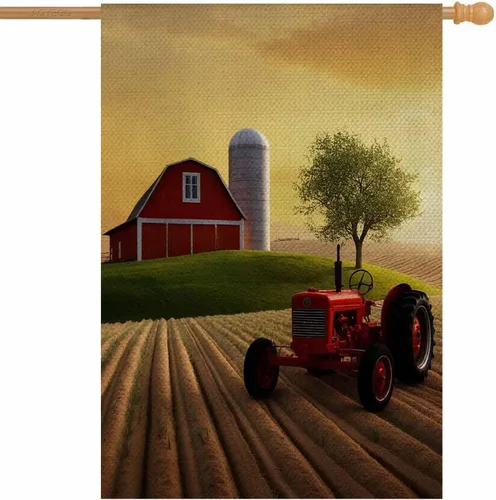 Miniatura 13 de AOYEGO Daisy - Bandera de bienvenida para casa, de 28 x 40 pulgadas, grande, vertical, de doble cara, abejas en una margarita blanca salvaje