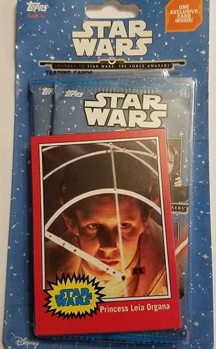Miniatura 2 de Star Wars El Despertar de la Fuerza Tarjetas de intercambio Topps 2015 2 paquetes