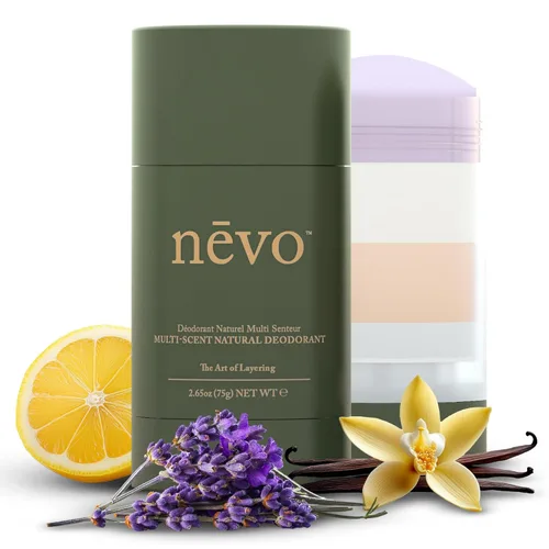 Miniatura 10 de Nevo Desodorante en barra Multi Scent con capas Desodorante sin aluminio para mujeres y hombres Todo natural, orgánico, vegano, no tóxico
