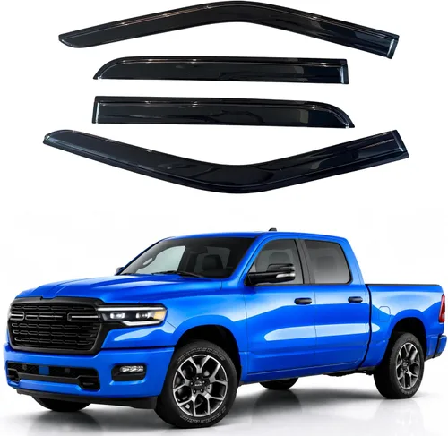 Miniatura 270 de Visor para ventana IG para Hyundai Venue 2020-2023, protector contra la lluvia, adhesivo extra duradero, deflector de viento para lado