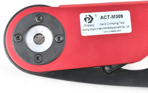 Miniatura 5 de JRready ACT-M309 Herramientas de mano Herramienta de prensado de cables Industrial Rango de media corriente ajustable Herramientas de crimpado