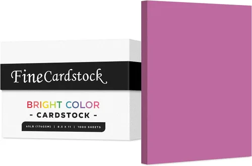 Miniatura 30 de Papel de alta calidad para tarjetas de colores, caja de 1000 hojas, cartulina de peso medio de 65 libras, perfecta para suministros escolares, artes
